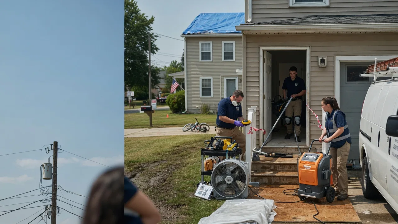 Water Damage Repair in Thomson, IL near me